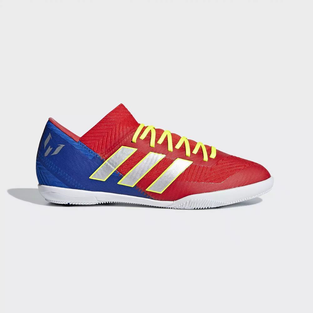 Adidas Nemeziz Messi Tango 18.3 Tenis De Futbol Rojos Para Niño (MX-78157)